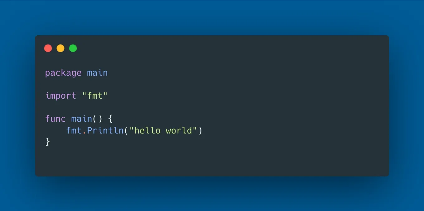 Image generated with Carbon